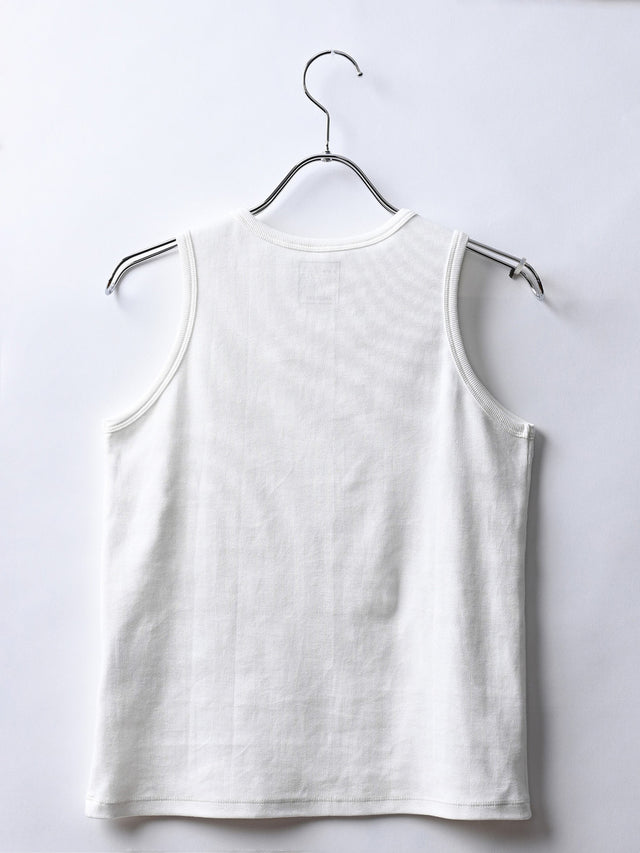 RIB TANK-TOP - 01.off-white