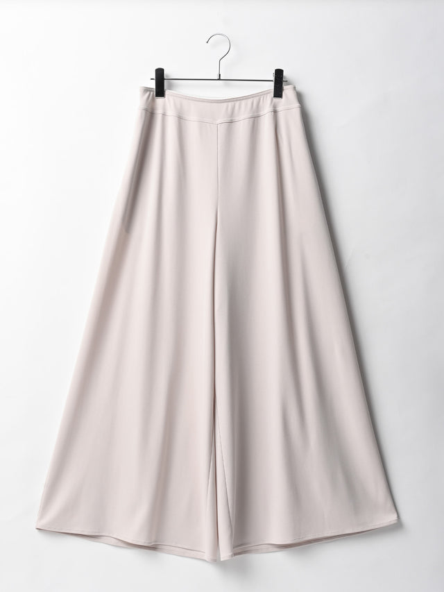 SIMPLE FLARE PANTS - 10.beige