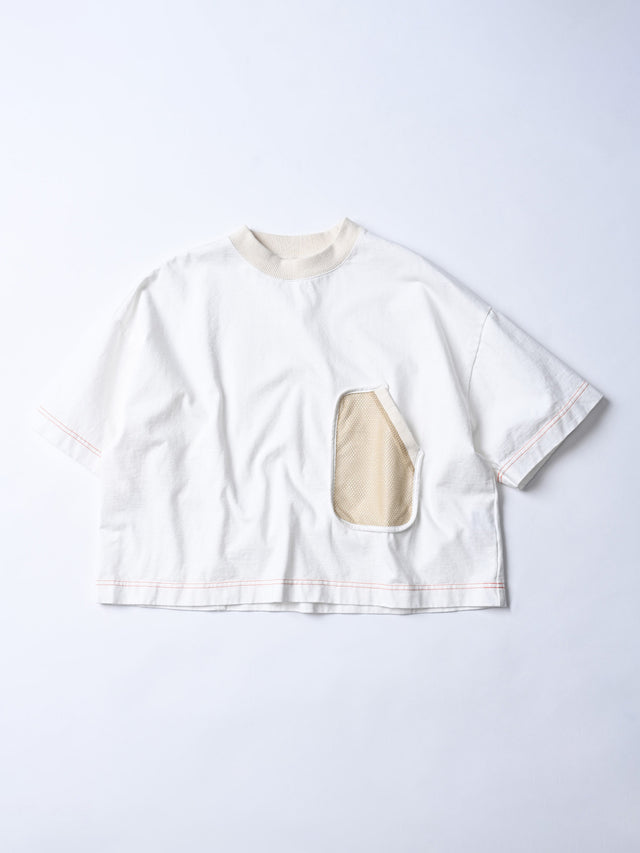 オーガニックなTシャツ〈organicT〉 - 01.オフホワイト