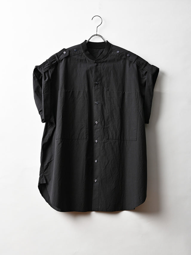 ビックフレンチシャツ - 09.black