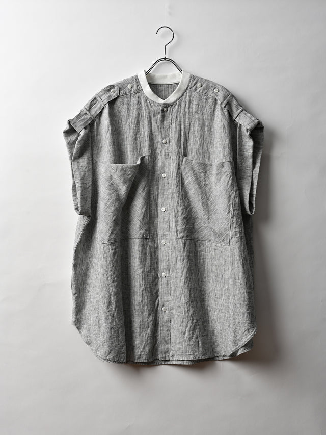 ビックフレンチシャツ - 01.off-white