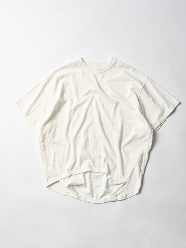 シンプルTシャツ - 01.off-white