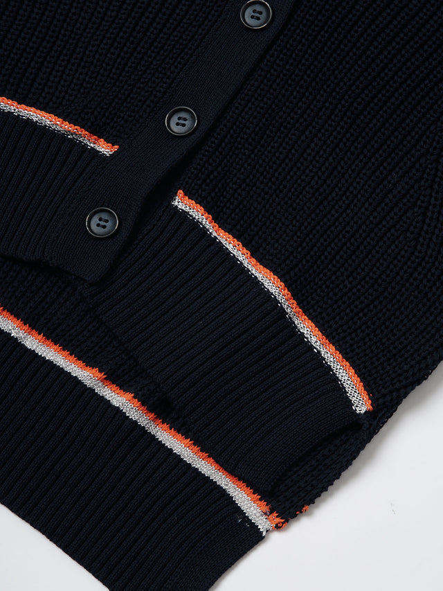 ニットベスト -64.navy