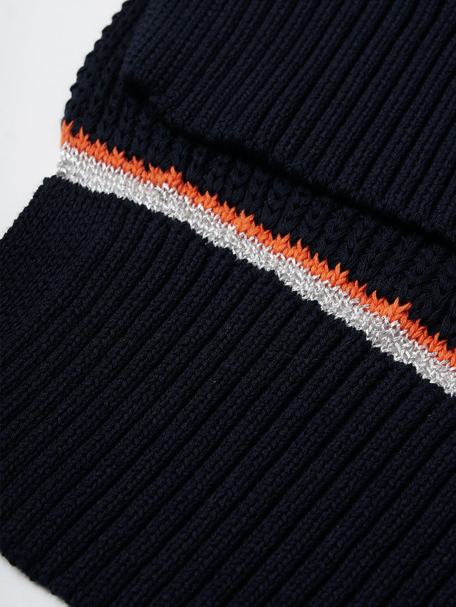 ニットベスト -64.navy