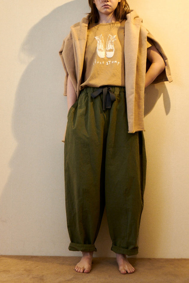 はじめの一歩Tシャツ〈first stomp〉 - 12.ベージュ