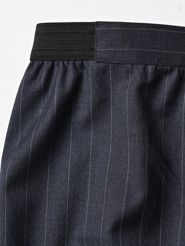 STRIPE PANTS - 64.navy