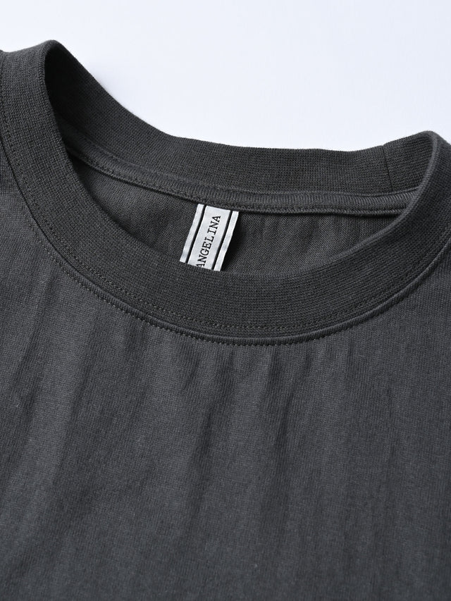 "WILD" T-SHIRT - 07.charcoal gray