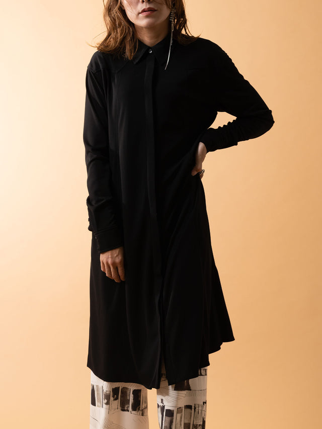 SIMPLE DRESS - 09.black