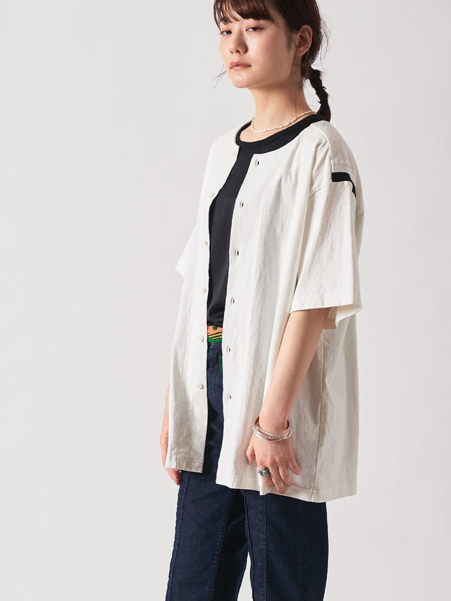 ビオカットシャツ - 01.off-white