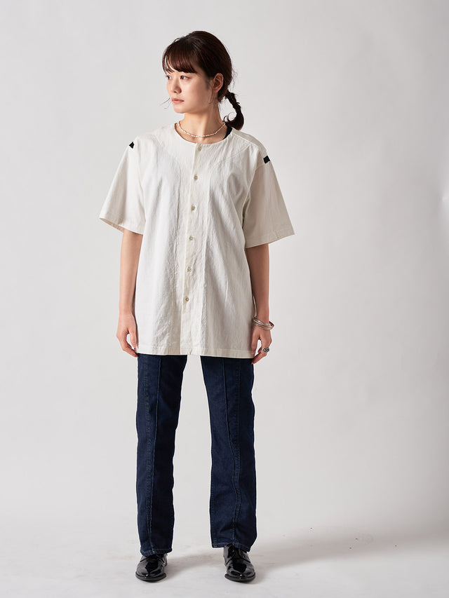 ビオカットシャツ - 01.off-white